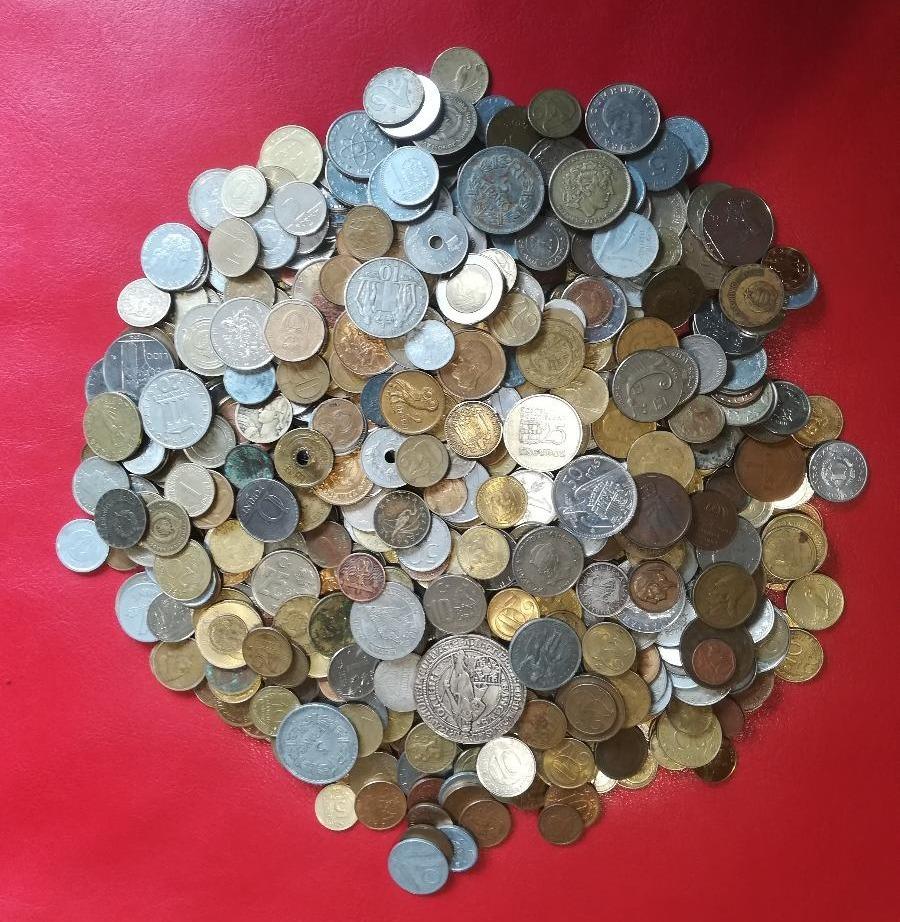 Mix mincí z pozostalosti cez 750 kusov - Zberateľstvo