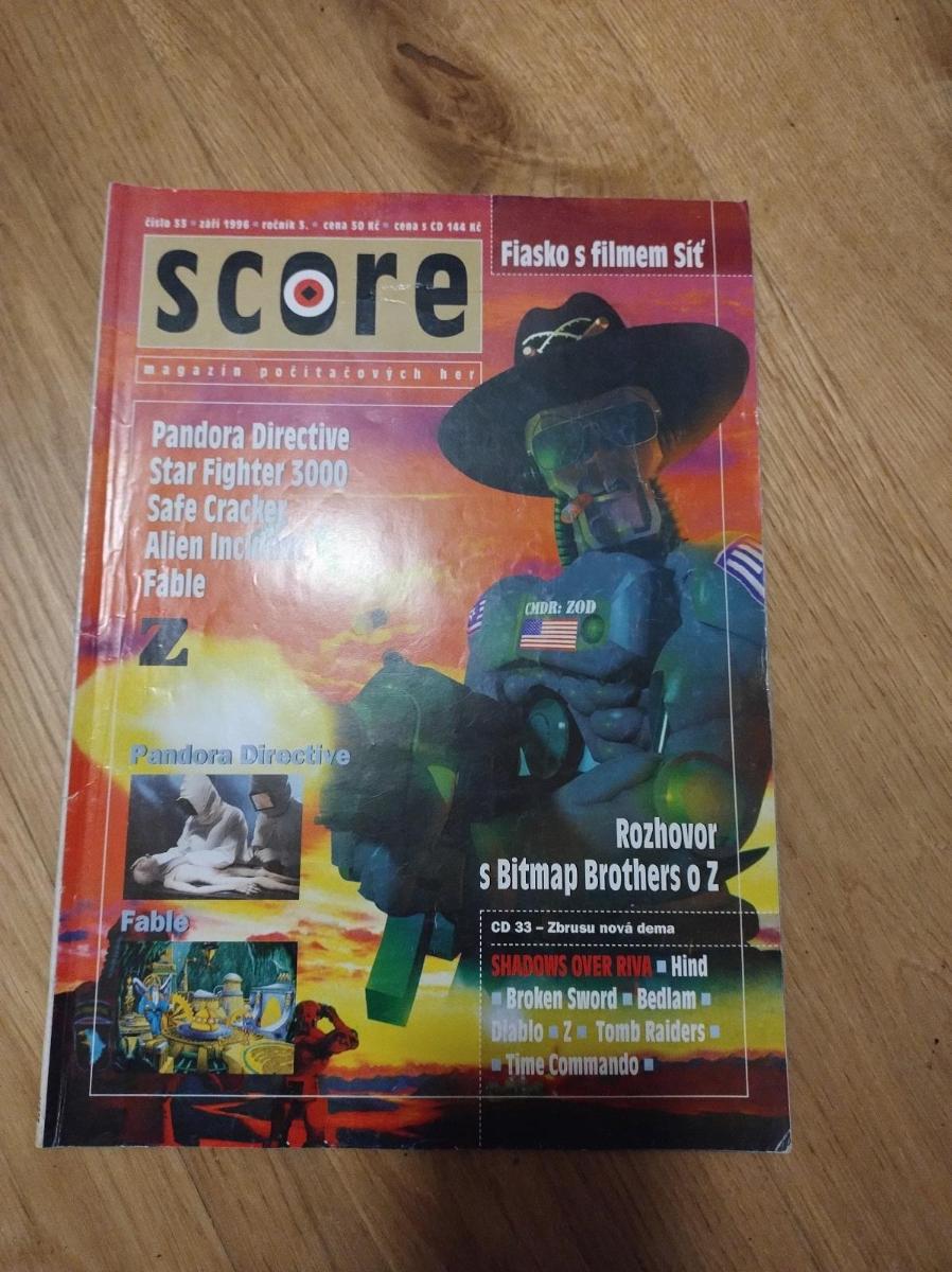Score 33 - Časopisy