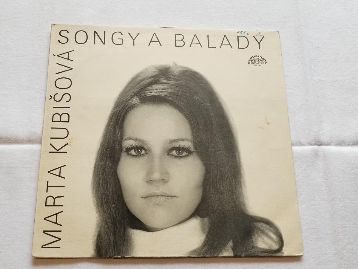 LP Marta Kubišová - Songy a Balady (Supraphon 90-1) - Hudba