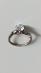 Strieborný prsteň s kubickou zirkóniou - Starožitné šperky