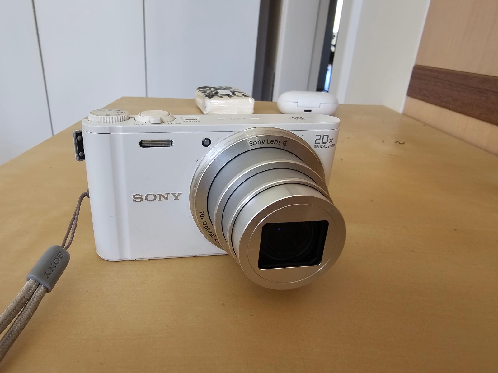 Fotoaparát Sony CyberShot DSC-WX350 biely 20Xzoom - Foto