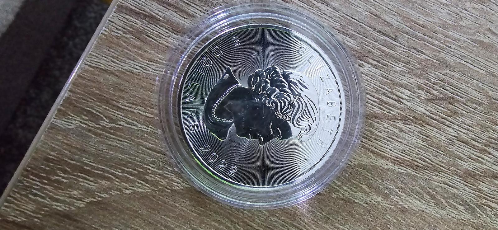 Strieborná minca - Numizmatika