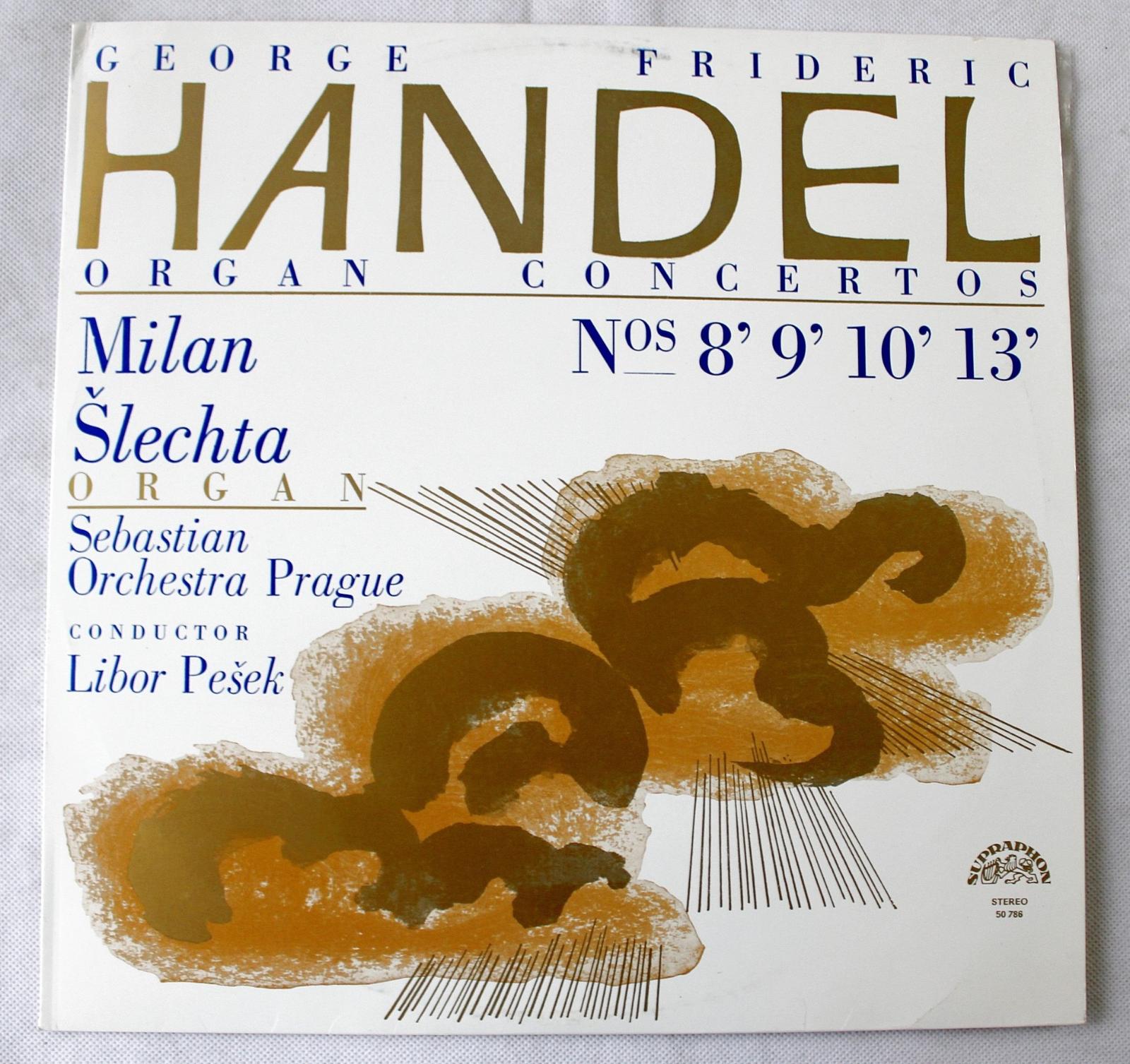 LP - Handel - Milan Šľachta, Sebastian Orchester - Libor Pešek (s4/2) - Hudba