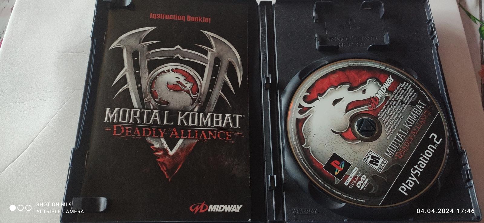 Mortal Kombat PS2 NTSC verzia - Hry