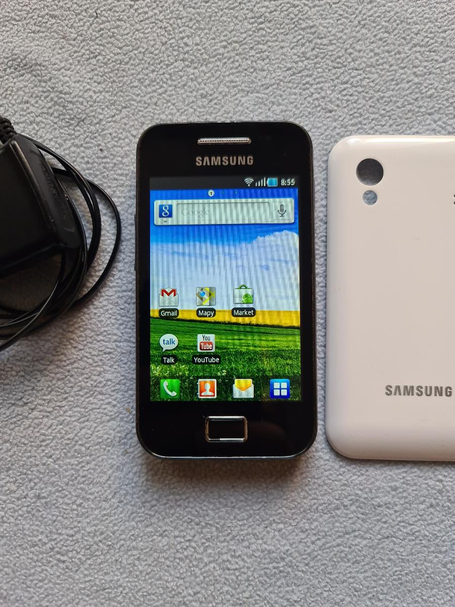Samsung Galaxy Ace + nabíjačka - Mobily a smart elektronika