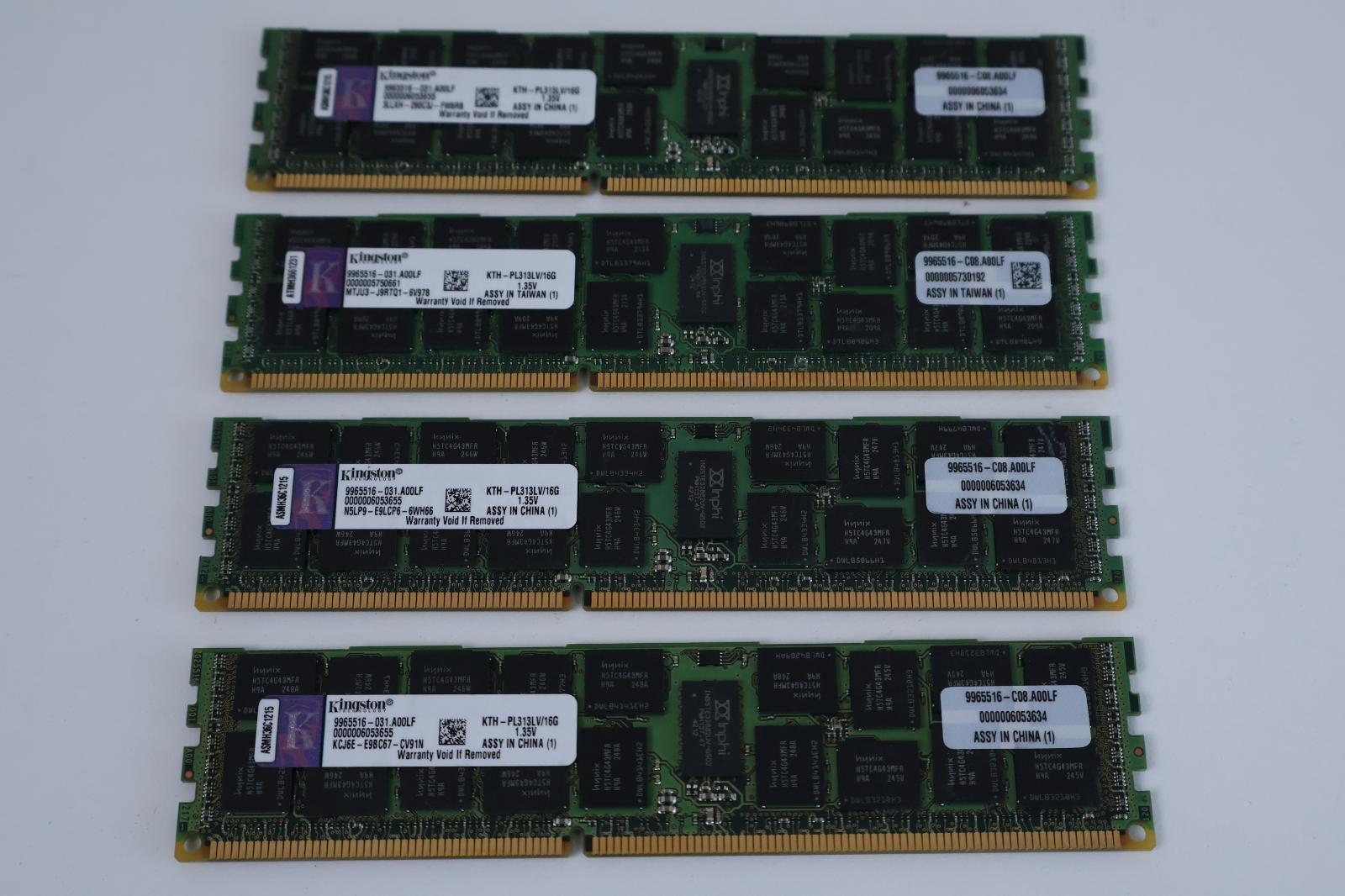 64GB (4x16GB) DDR3 RAM ECC, Záruka 12M, Faktura [I700] - Počítače a hry