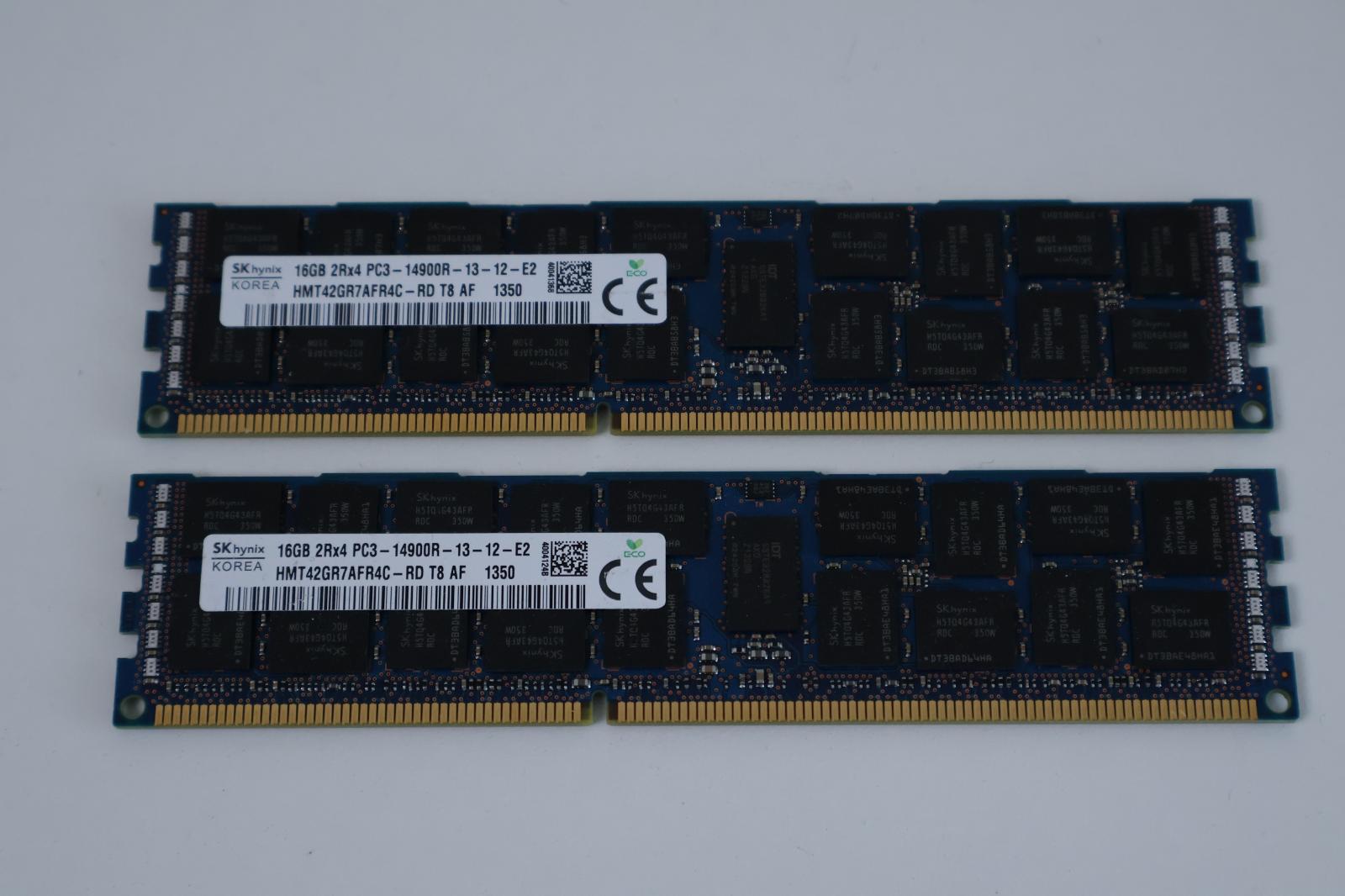 32GB (2x16GB) DDR3 RAM ECC, Záruka 12M, Faktura [I703] - Počítače a hry