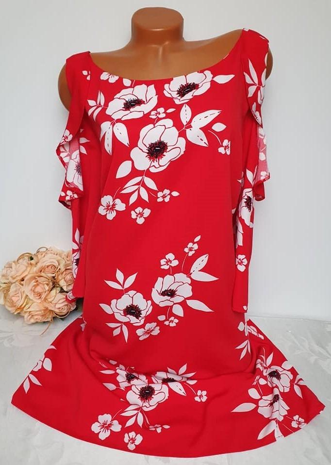 farebné šaty s motívom kvetov George UK 24/52 XXL - Dámske oblečenie