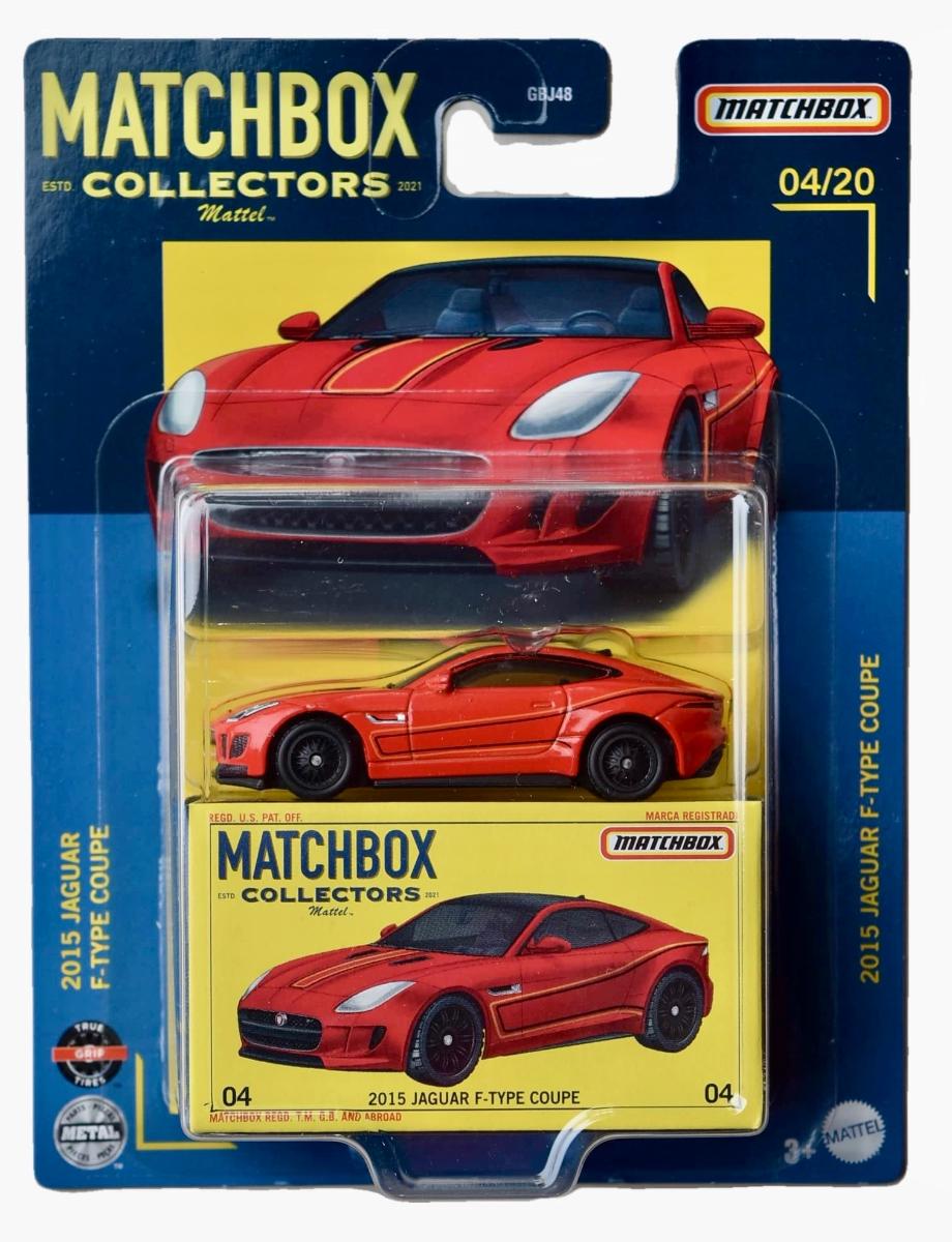 Matchbox Collectors 2015 Jaguar F-Type Coupe - Nové - Angličáky (1:64 a menšie)