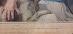 Starožitná farebná rytina obraz - 1799 Pes prvýkrát v zrkadle 6863 - Výtvarné umenie