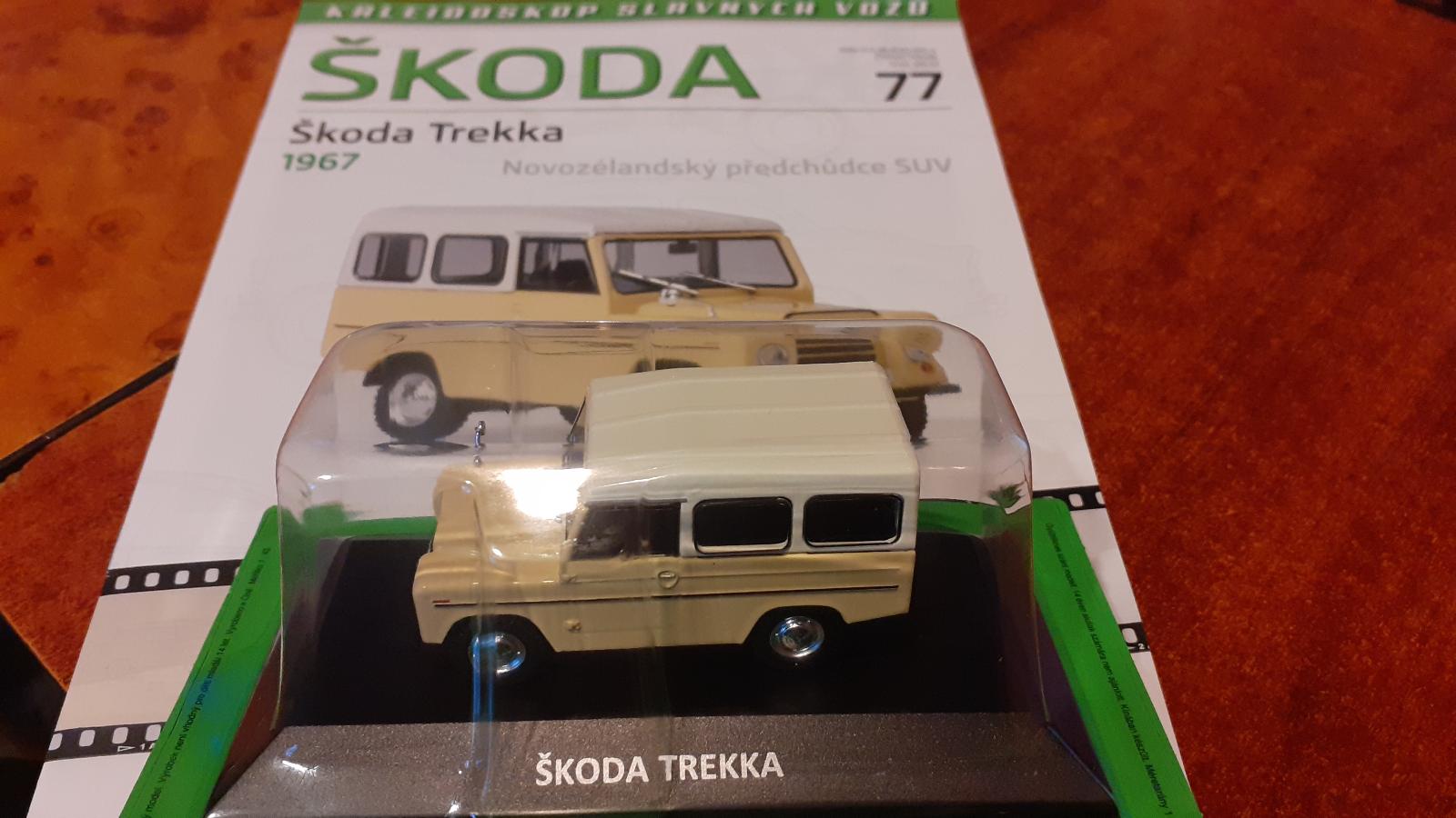 DeAgostini Škoda TREKKA Kaleidoskop 1:43 - Modely automobilov