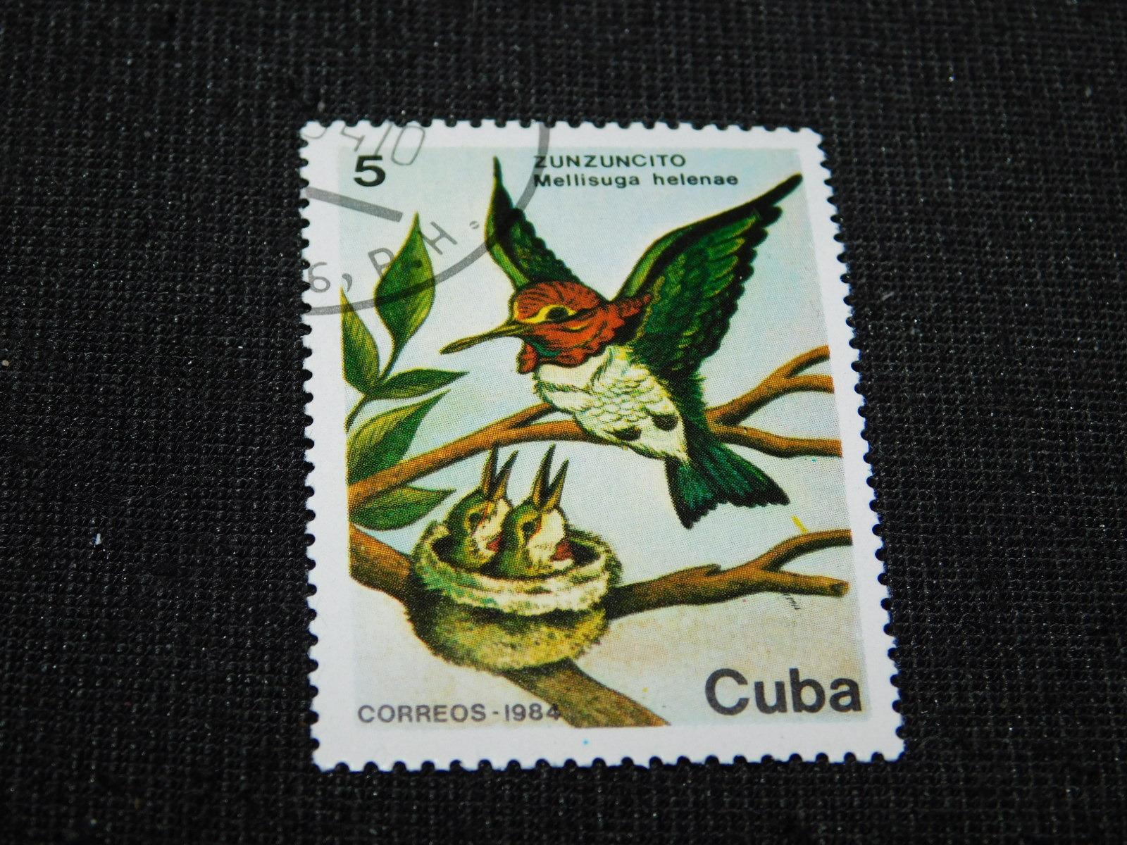 2.Jednotlivé známky - Vtáky - Cuba - Tematické známky
