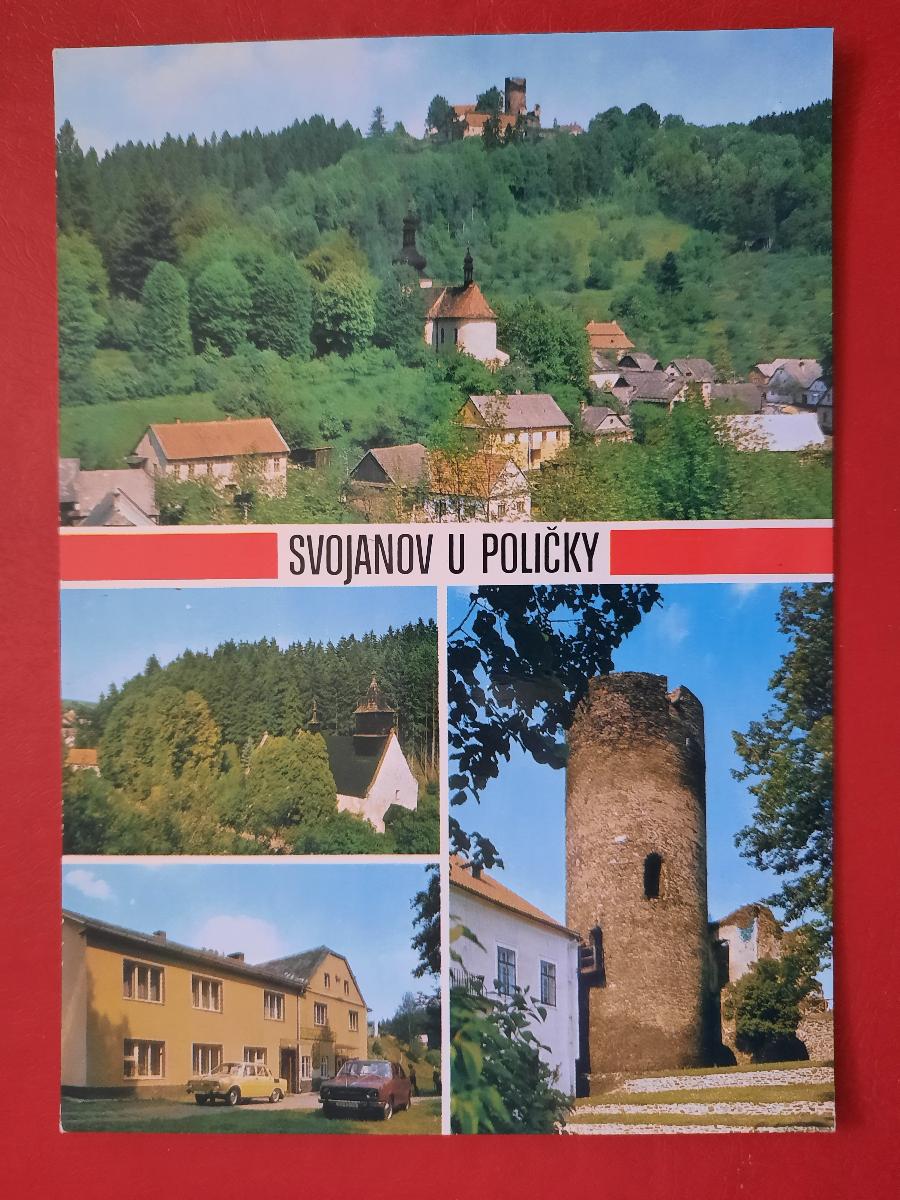 Svojanov okres Svitavy socialistický pohľad - Pohľadnice miestopis
