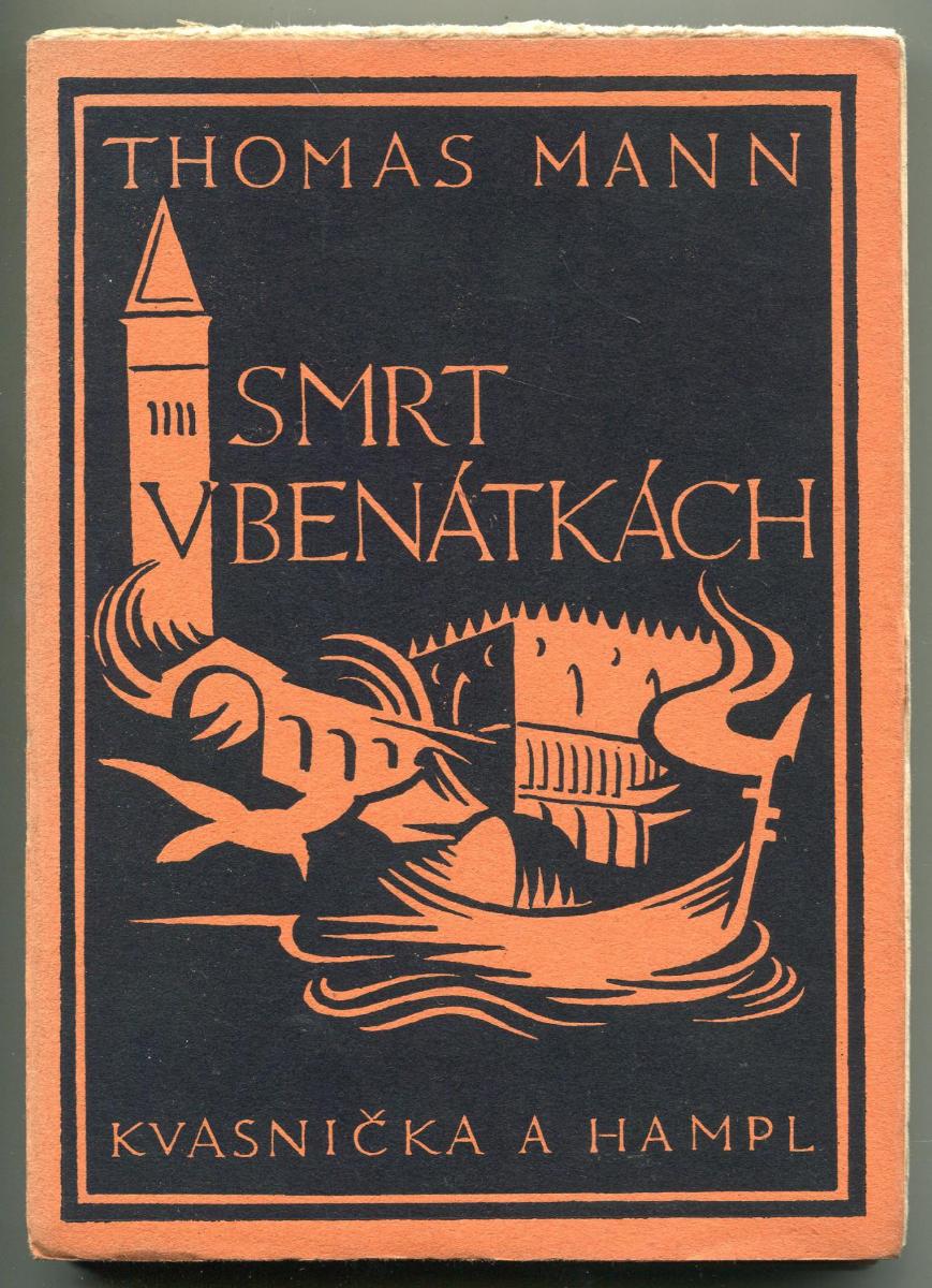 Smrť v Benátkach [podpis Thomas Mann - signature, Autogra - Knihy