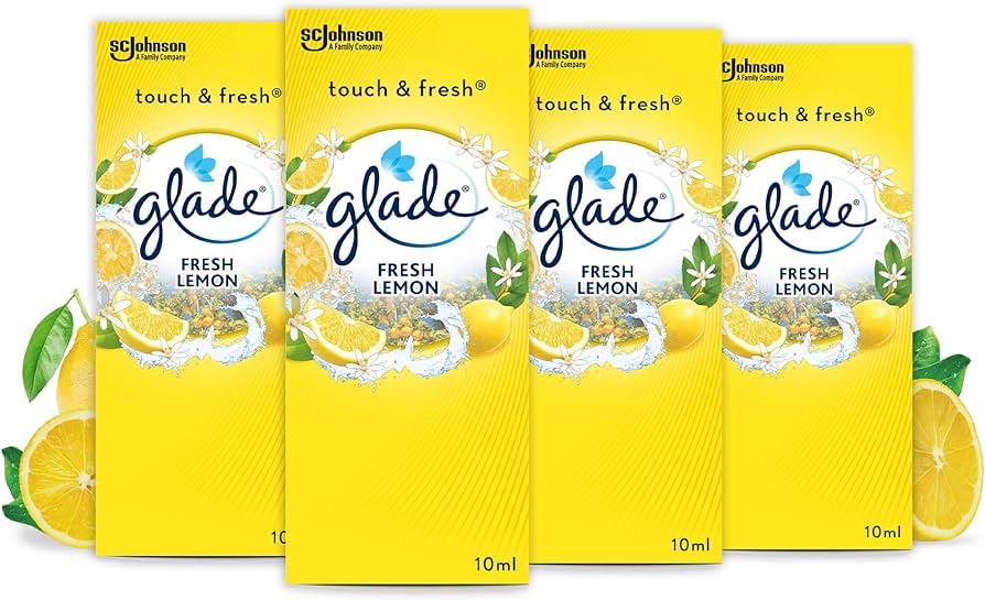 ScJohnson - Glade, Náhradná náplň, Fresh Lemon, 4x 10ml - undefined