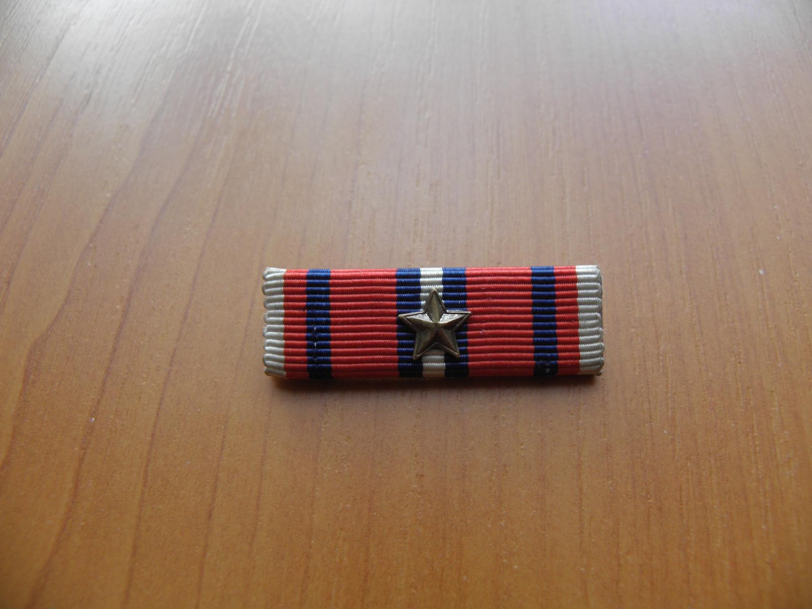 Stužka k Pamätnej medailu ČS. dôstojníctva - Zberateľstvo