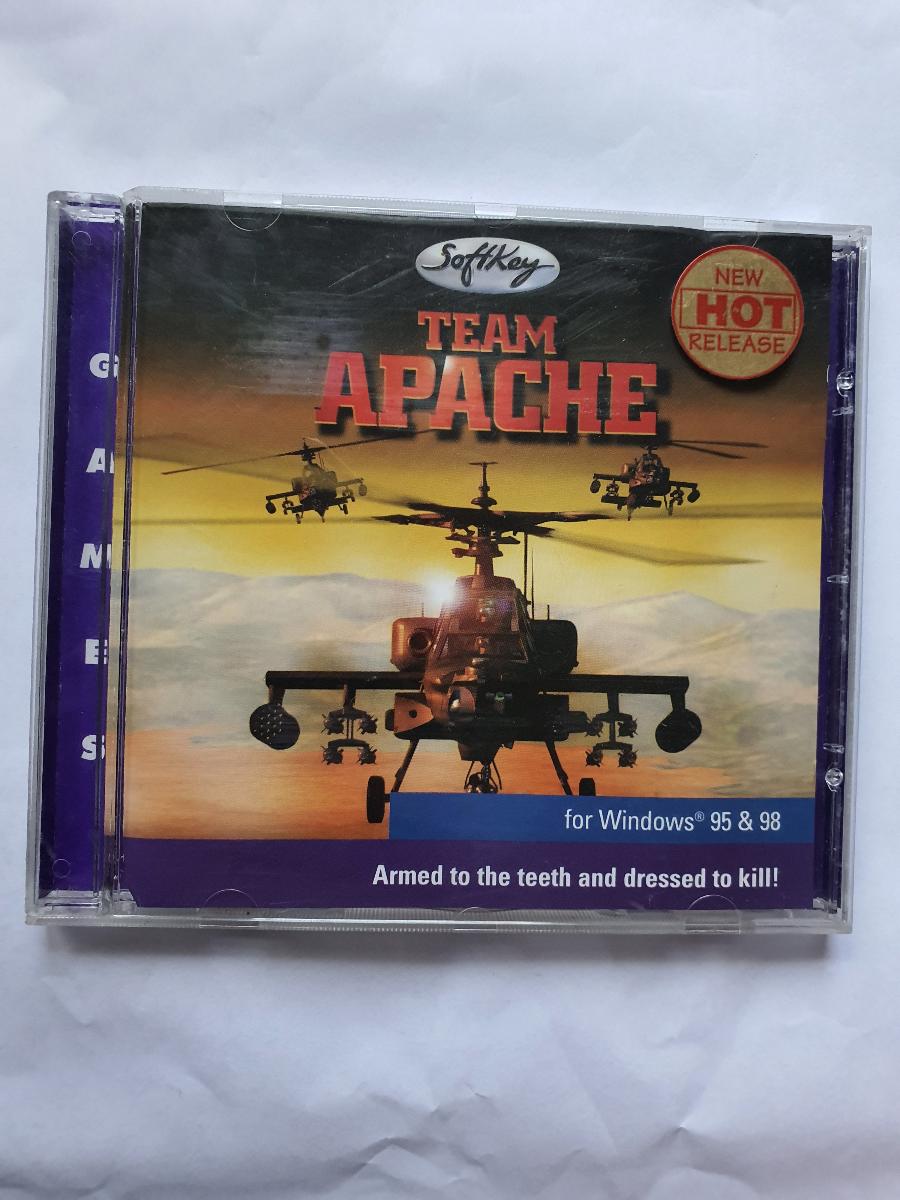 TEAM APACHE - PC - CD - ROM - HRA PRE POČÍTAČ - Hry
