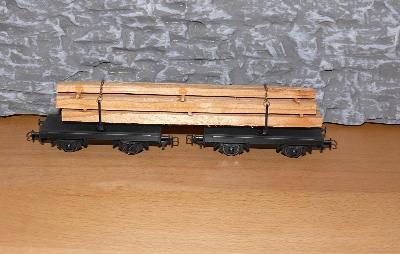 VAGÓNIK pre modelovú železnicu H0 veľkosti (k20)