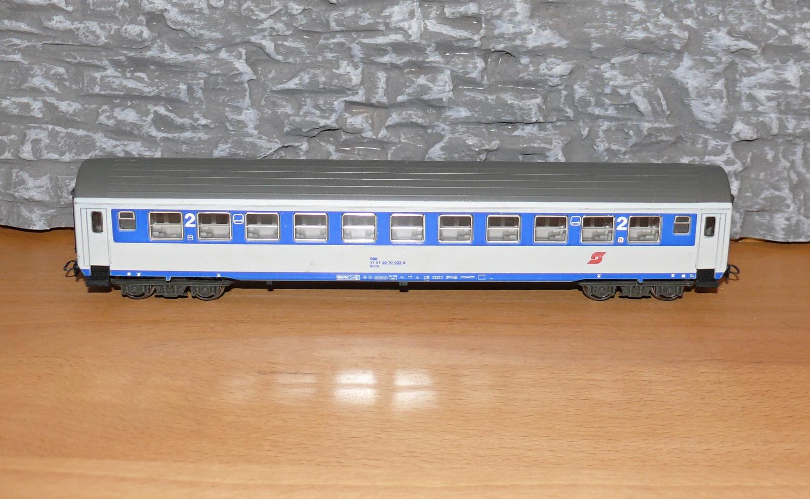 VAGÓNIK pre modelovú železnicu H0 veľkosti (k22) - Modelové železnice
