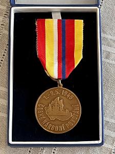 Medaila - Český zväz bojovníkov za slobodu - 1945