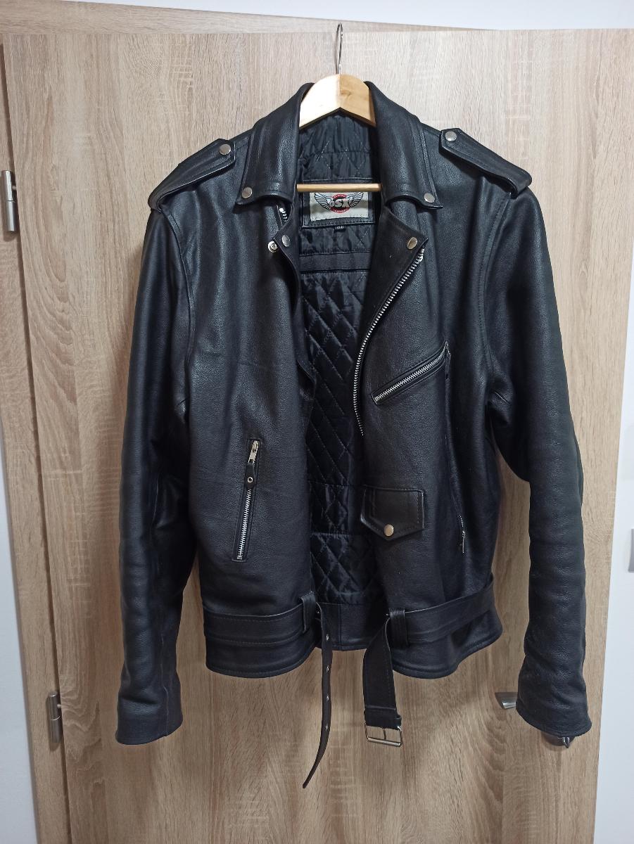 Kožená bunda tzv. krivák - Náhradné diely a príslušenstvo pre motocykle