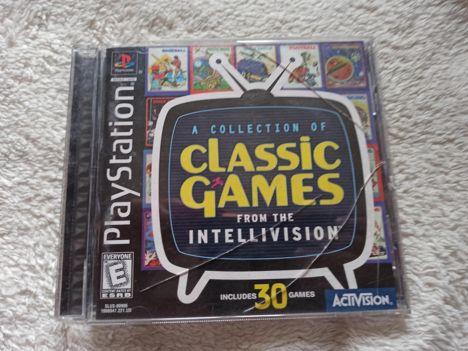 PS1 Intellivision Classics NTSC/US (čítajte popis) - Hry