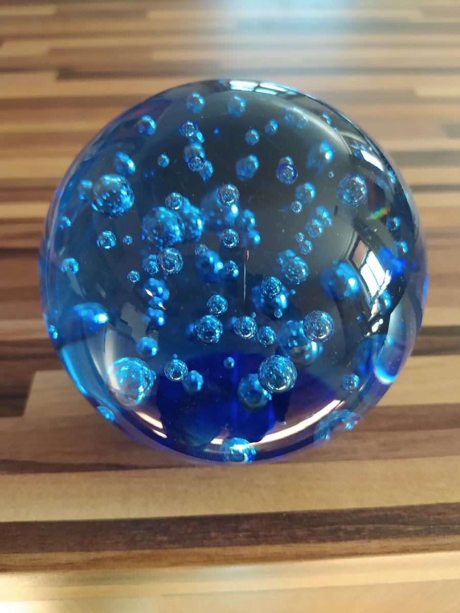 Ťažitko s bublinama, vyrobené v Žbs - Starožitnosti