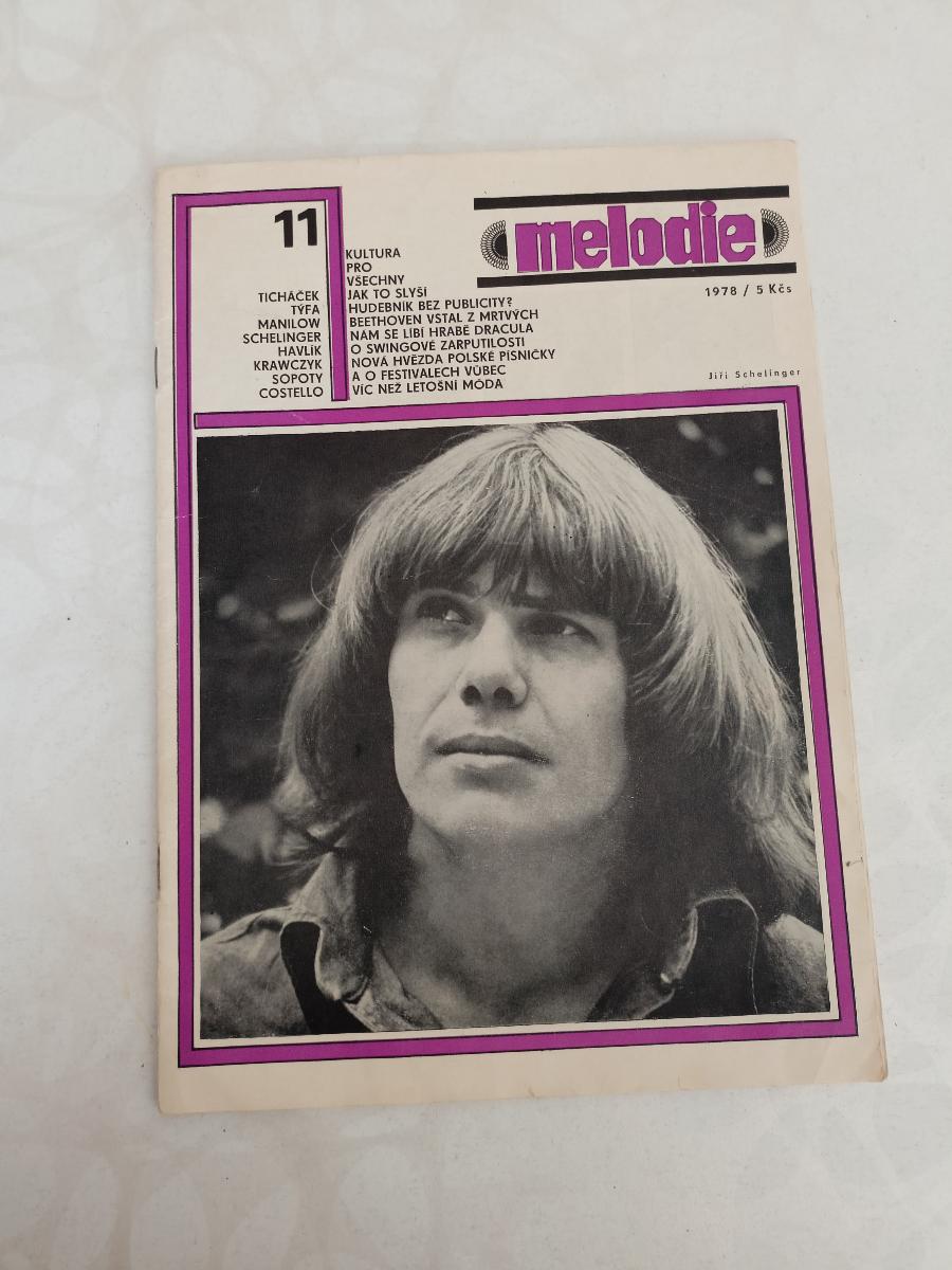 Časopis Melódia 1978 - 11 - Knihy a časopisy