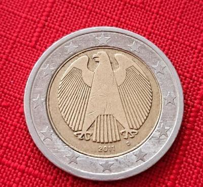 2€ minca Nemecko ,,D"