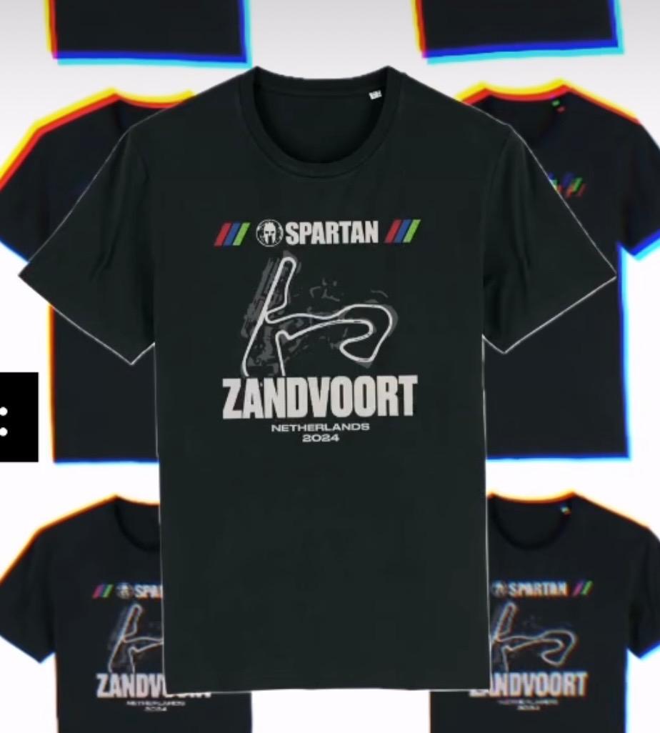 Spartan race, Zandvoort trifecta 2024 tričko tričko - Pánske oblečenie