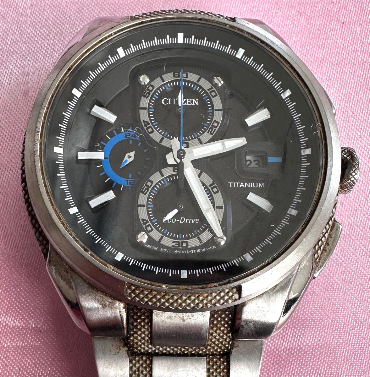 Citizen náramkové hodinky mohutné - Starožitnosti