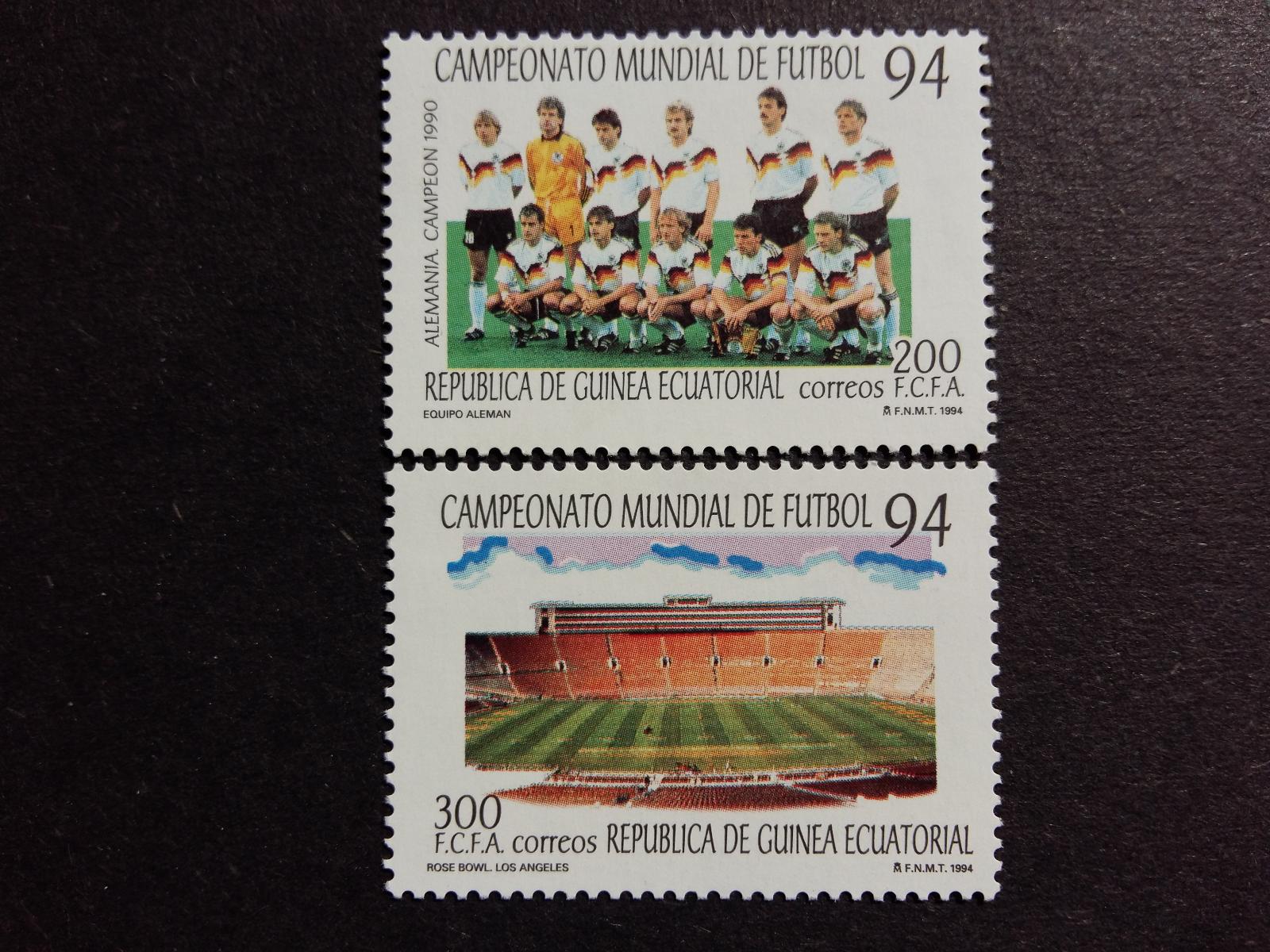 AFRIKA - ROVNÍKOVÁ GUINEA - 1994 - Čisté ** - Šport - Futbal - Známky