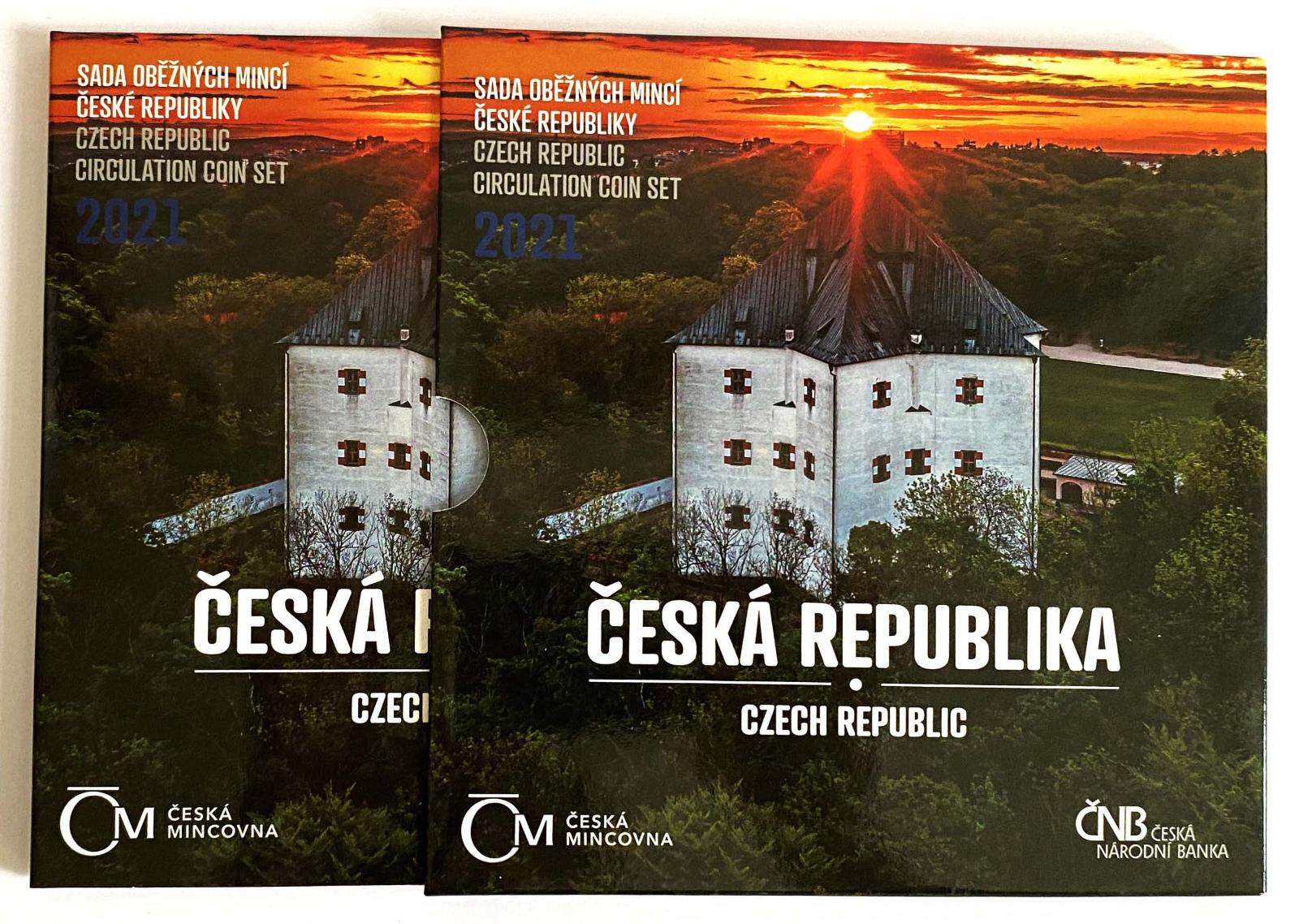 Súprava obežných mincí Česká republika 2021 - Numizmatika