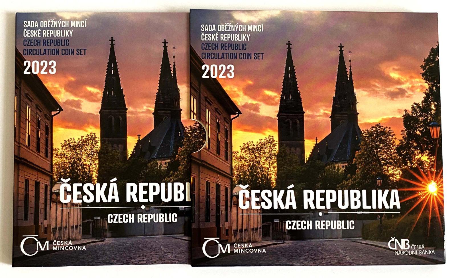 Súprava obežných mincí Česká republika 2023 - Numizmatika