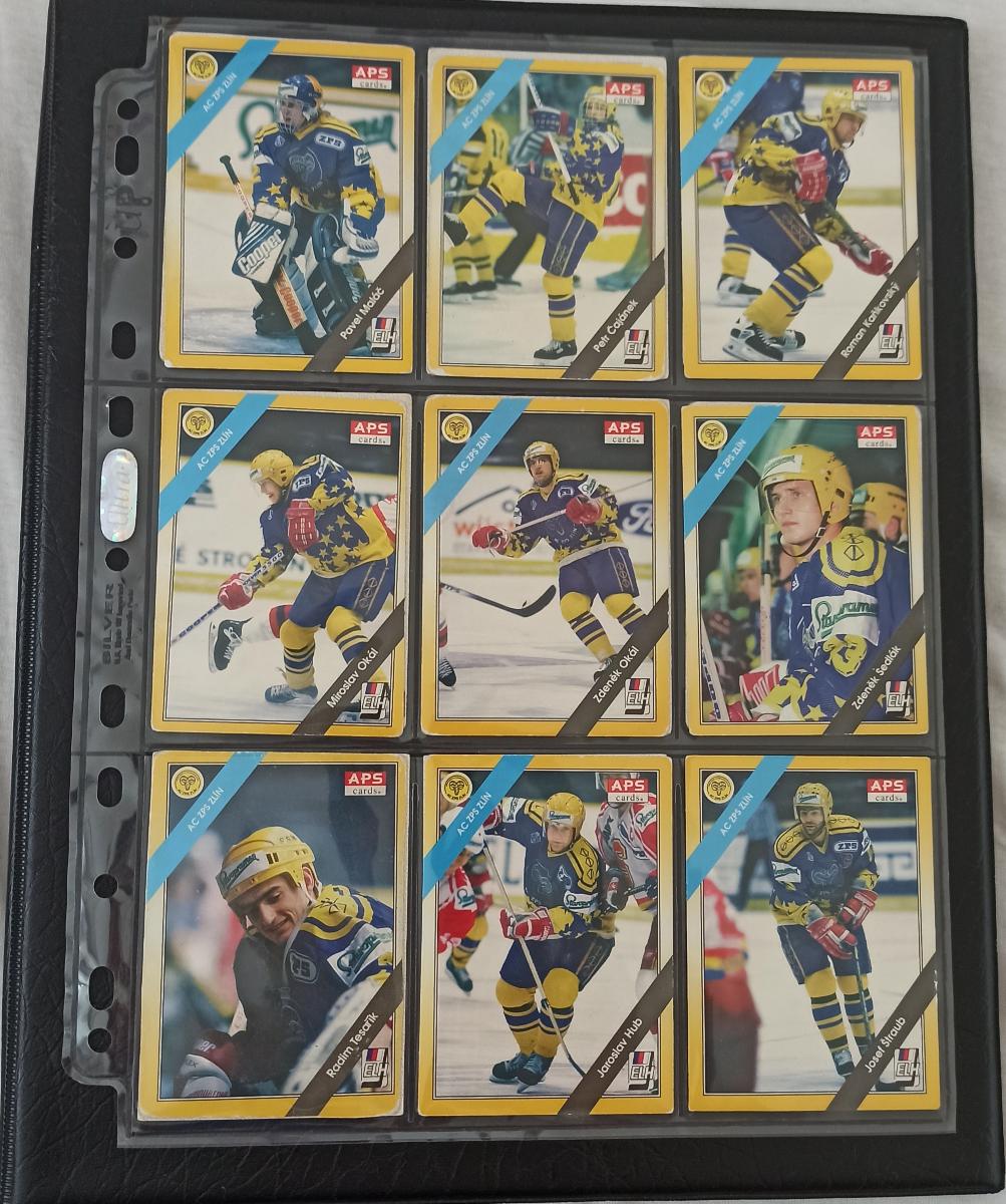 HC Barani Zlín APS 94 Lot - Hokejové karty
