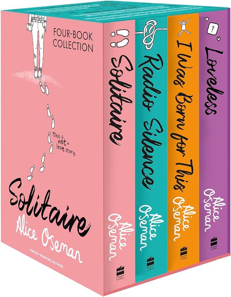 Súprava štyroch kníh Alice Oseman - Knihy a časopisy