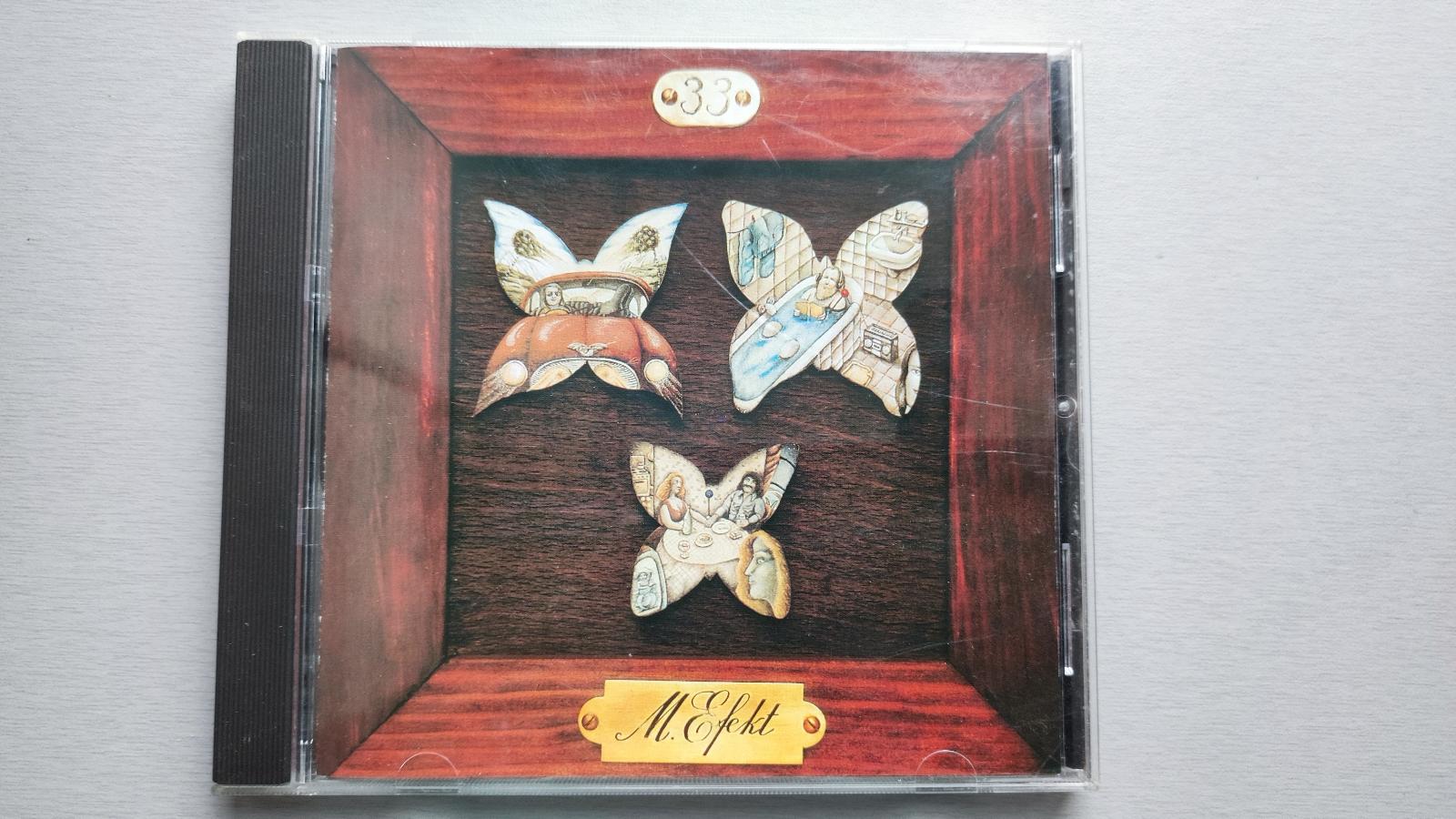 CD - M. Efekt - 33, vydaný 2001 - Hudba na CD