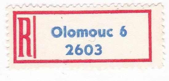 RN rôzne typy - pošta Olomouc 6 - 02 - Zberateľstvo