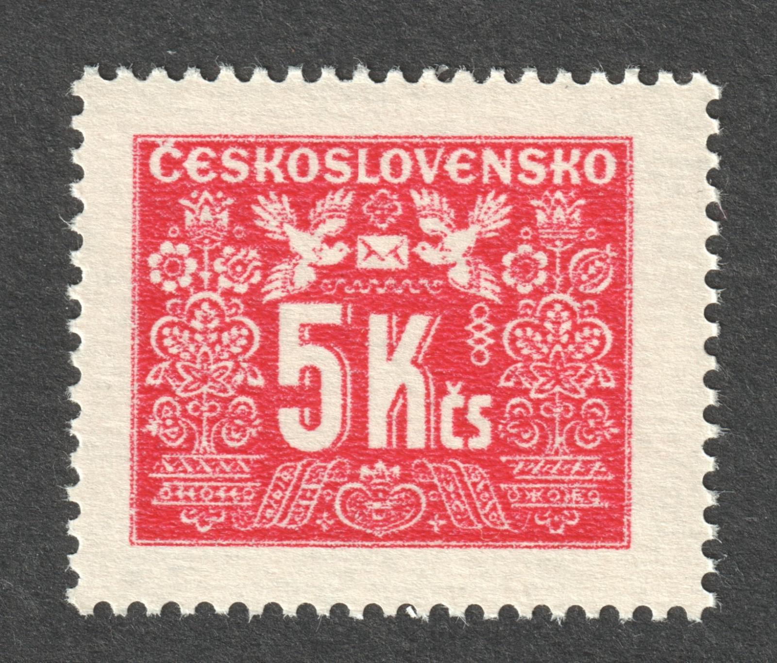 Pofis č. DL75 (aukcia č. 1257) - Známky Československo+ČR