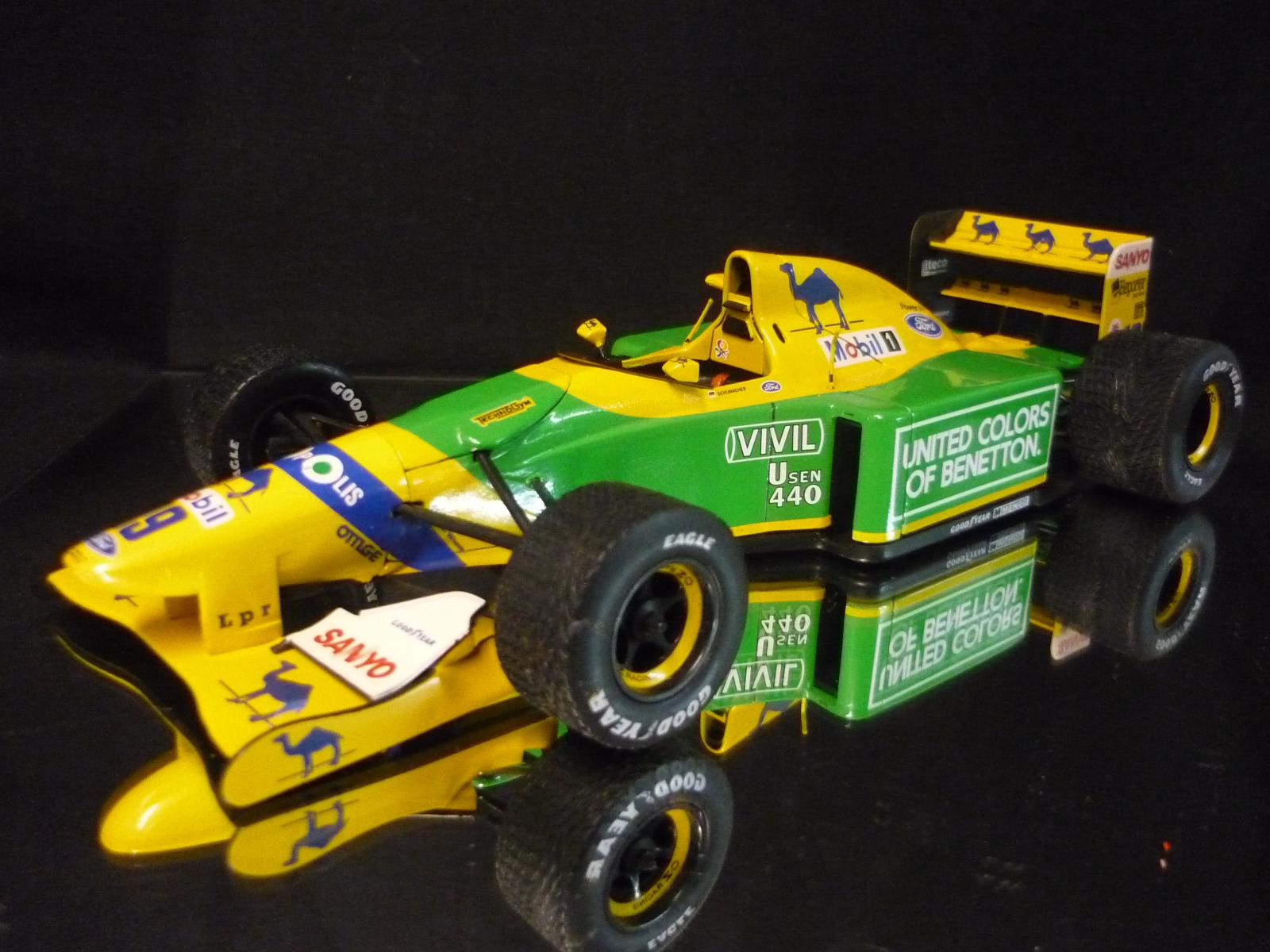 Benetton B192 Schumacher 1992 F1 Formula PMA Minichamps 1/18 - Modely automobilov