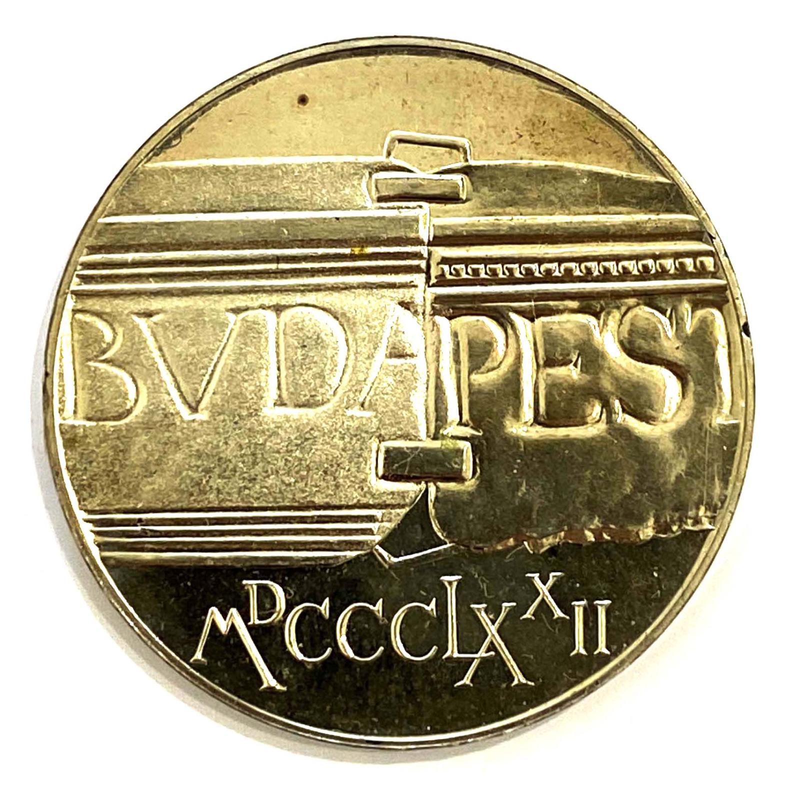 Strieborný 100 Forint – Budapešť 1972 BP Maďarsko - Numizmatika