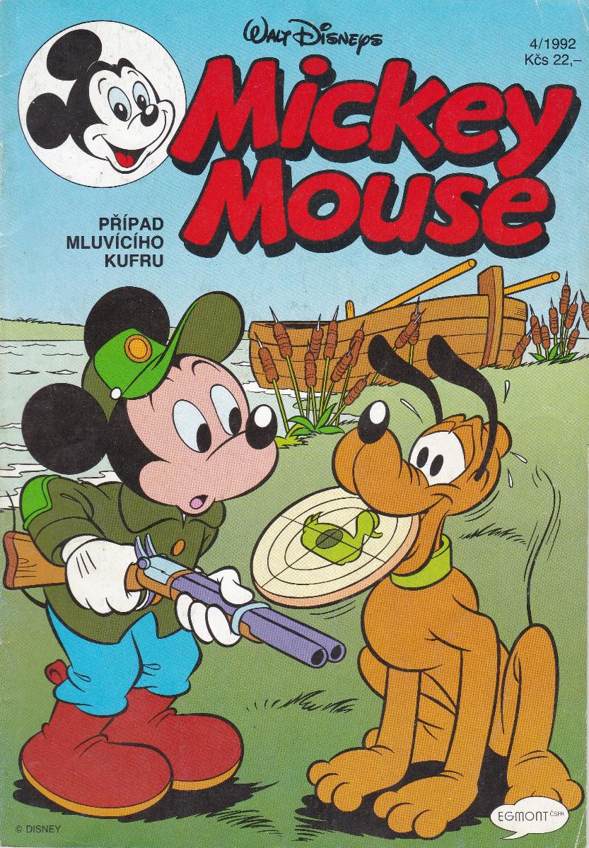 Mickey Mouse - Prípad hovoriaceho kufra - 4/1992 - Knihy a časopisy