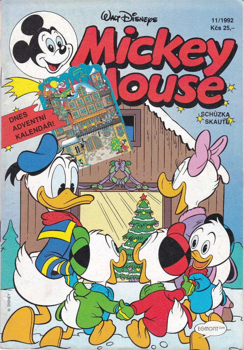 Mickey Mouse - Schôdzka skautov - 11/1992 - Knihy a časopisy