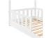 Detská posteľ Marli 28481, s ochranou proti pádu, z masívu, biela - B - Vybavenie pre detskú izbu