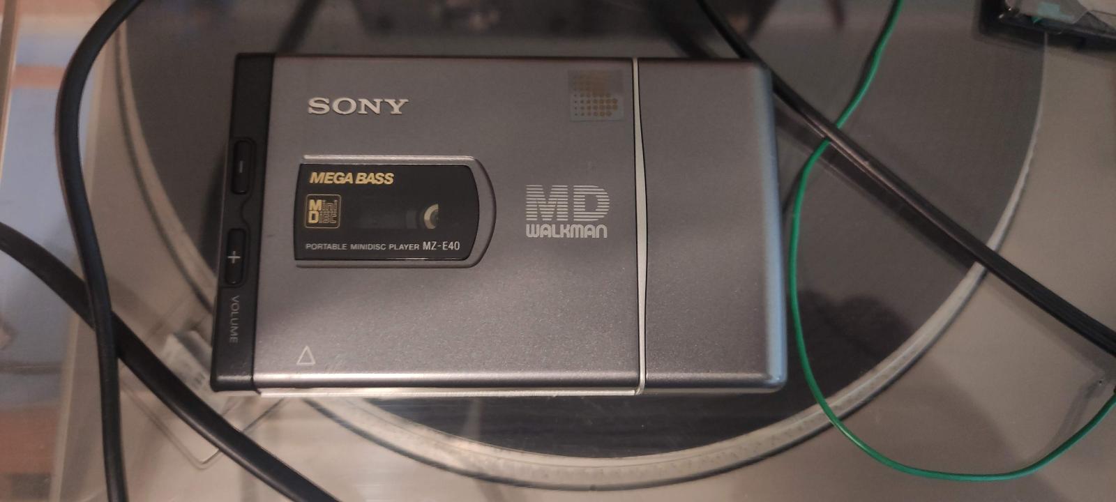 Mini disc Sony Walkman MZ-40 - Elektro
