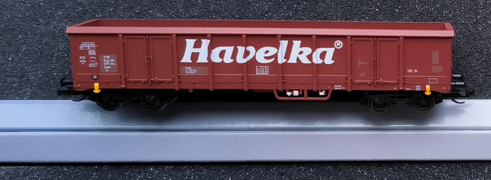 Tillig 15675 - vozidlo ČDC "HAVELKA", rad Eanos, najazdený - Modelové železnice