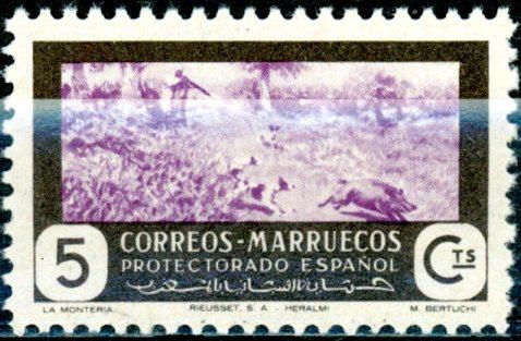 ŠPANIELSKE MAROKO - španielska kolónia - 1951 - Lov a rybolov - Známky