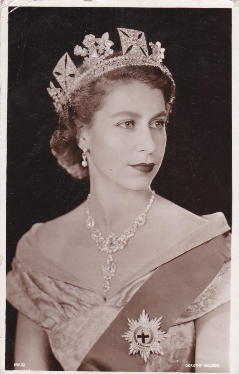 Veľká Británia, kráľovná Alžbeta II., lodná pošta 1953. - Filatelia