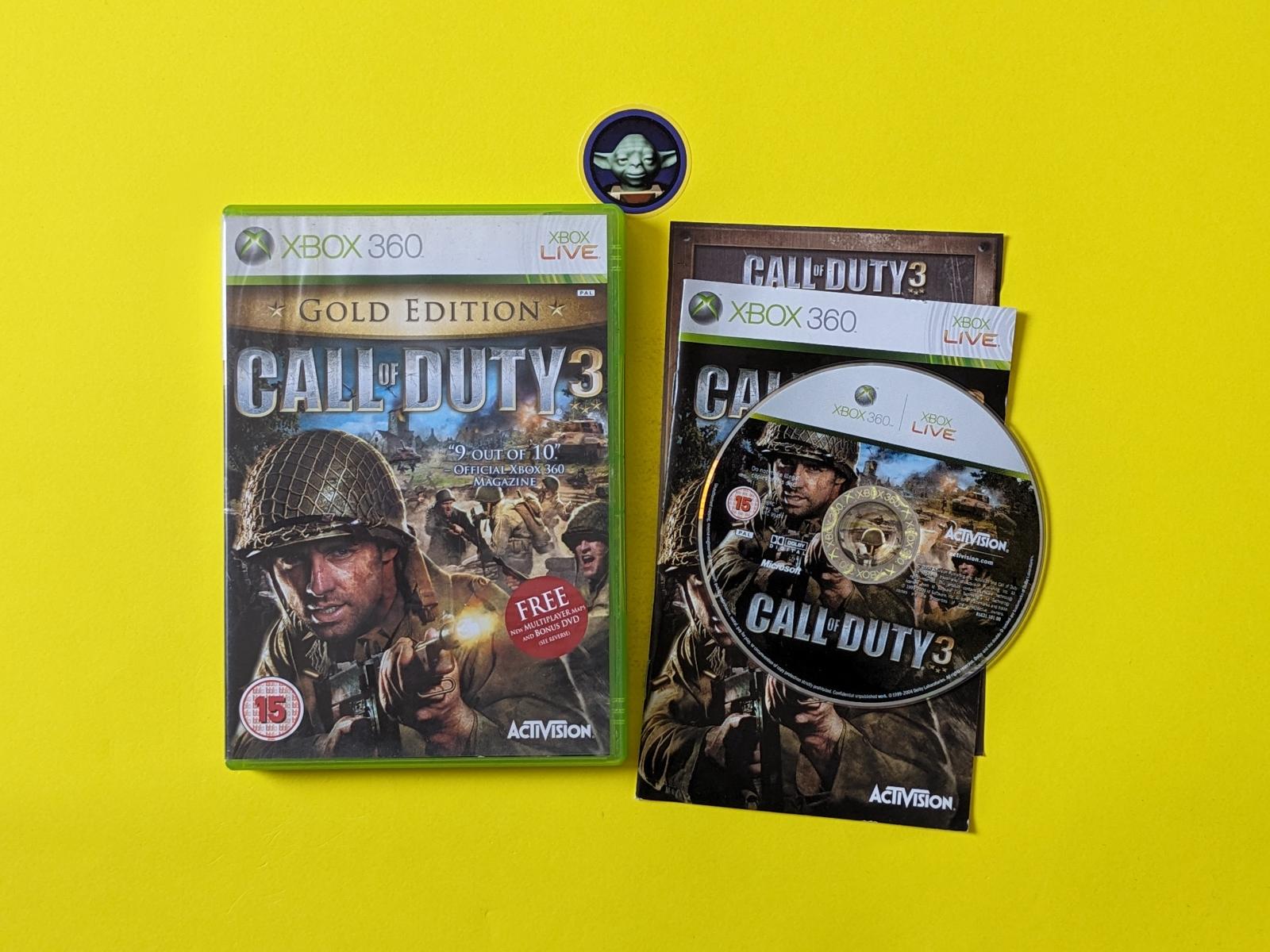 Call of Duty 3 GOLD edition - Xbox 360 - Hry