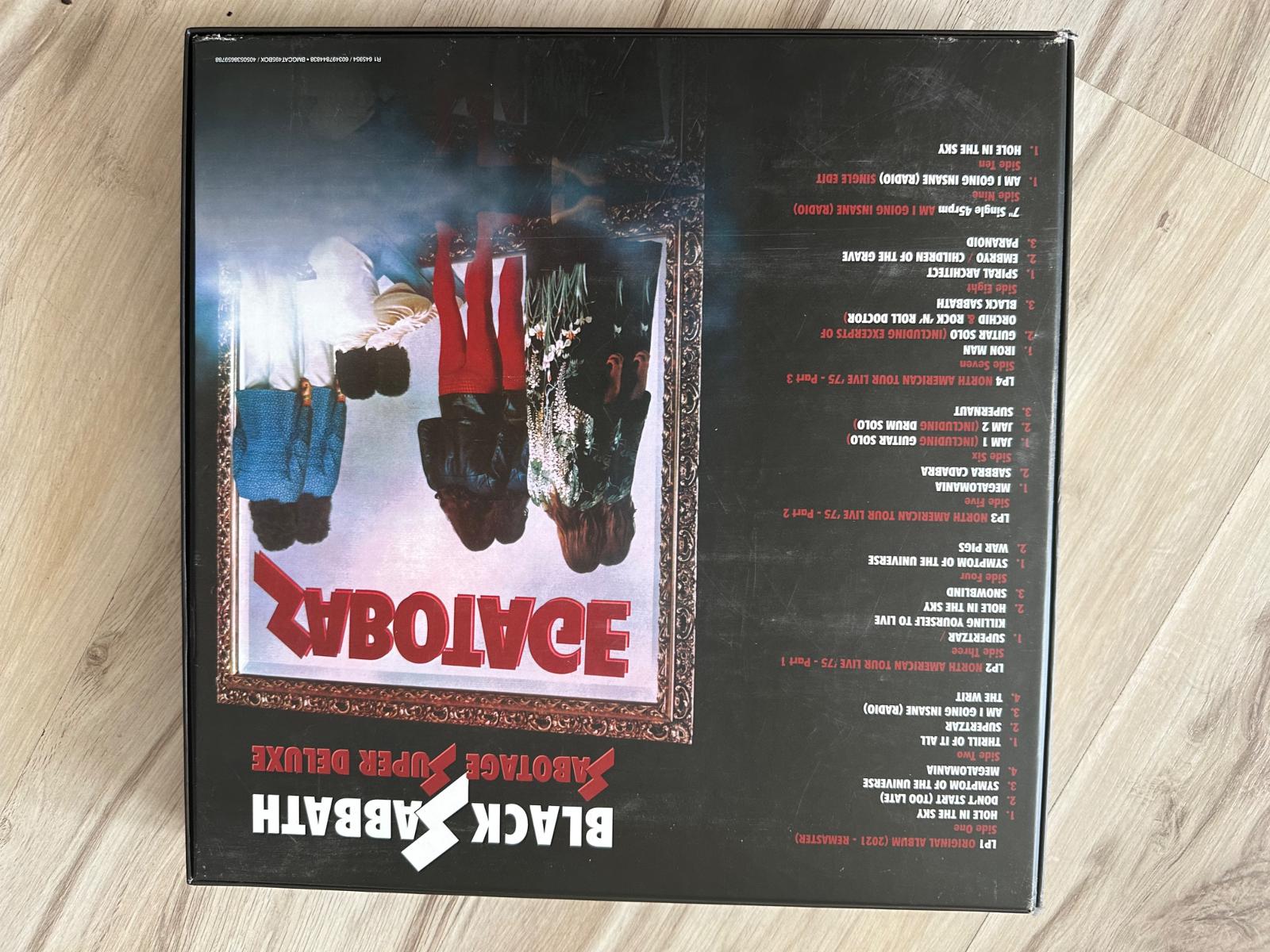 Black Sabbath Sabotage Super Deluxe 4LP - LP / Vinylové dosky